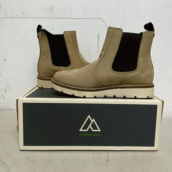 Alpine Design Women's Blaze Chelsea Boots Ivory Color AD23WCW006-IVY - NEW - 10 - Picture 3 of 9